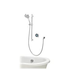 Image of Aqualisa OPQ.A2.BV.DVBTX.23 Optic Q Smart Shower Conc Adj Head Bath Fill Gravity
