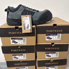 Image of Portwest Compositelite Trekker Shoe S1 Composite Metal Free Toe Cap FC64