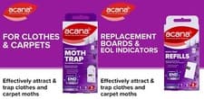 Image of Acana Moth Trap System or Moth Refills Last 8 weeks Attracts and Traps