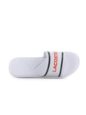 Image of Lacoste White Navy Pink 218 L30 Slide