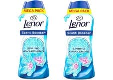 Image of Lenor In-Wash Laundry Scent Booster Beads, 570g, Spring Awakening (Pack of 2)