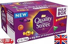 Image of Quality Street 2kg Bulk Box – Assorted Chocolates Gift Sharing Tub – Family Trea