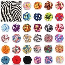 Image of 100g/130g Pom Pom Yarn DIY Cushion Blanket Knitting Crochet Craft Ball Christmas