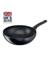 Image of Tefal Titanium Non-Stick Wok 28cm – Induction Compatible, Oven Safe, Easy Clean