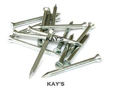 Image of MASONRY NAILS ZINC PLATED 25mm,30mm,35mm,40mm,50mm,60mm,65mm,75mm,85mm,100mm