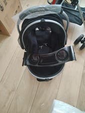 Image of 3-in-1 Pet Stroller Foldable Pushchair for Medium Dog Cat