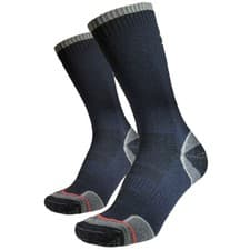 Image of 1000 Mile Walk Repreve Single Layer Socks 2 Pack Mens Mens Navy/Charcoal