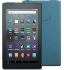 Image of Amazon Fire 7 Tablet | 7" display, 32 GB, Twilight Blue with Ads (2019 Release)