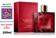Image of Versace Eros Flame Eau de Parfum 100ml - For Men - New & Sealed