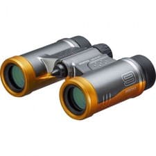 Image of Pentax 9x21 UD Pocket Binoculars - Grey/Orange