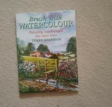 Image of Brush with Watercolour Painting the Easy Way by Terry Harrison. New.