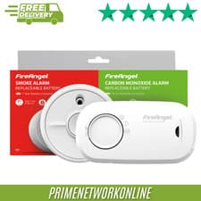 Image of FireAngel CO & Smoke Alarm with Replaceable Battery 100% ORIGINAL ⭐⭐⭐⭐⭐