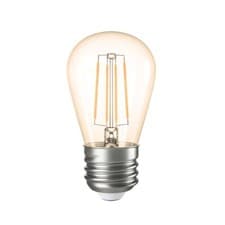 Image of LED Filament Light Bulbs Dimmable Clear Amber Glass B15 B22 E14 E27 Edison Screw