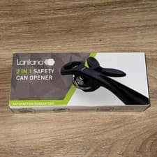 Image of Lantana Can Opener (Smooth Edge) with Bottle Cap Lifter Hand Held Manual Safety
