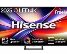 Image of Hisense QLED 4K Smart Tv 50" Smart TV 50A7QTUK HDR UHD Freely TV Black