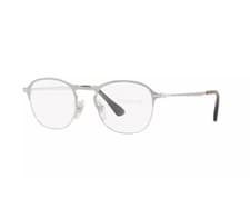 Image of PERSOL New Authentic Frame Men7007V Matte Silver/Demo lens