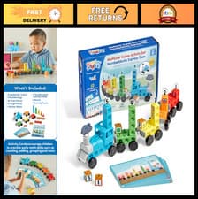 Image of Numberblocks Express Train MathLink Cubes Set - Preschool Learning, Counting Blo