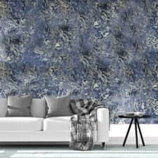 Image of Debona Liquid Marble Metallic Glitter Shimmer Wallpaper 6365 Navy