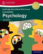 Image of Cambridge International AS & A Level Complete Psychology - 9781382033961