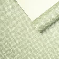 Image of Green Weave Effect Wallpaper Jute Hessian Pattern Smooth Finish Lounge Office