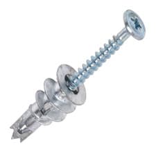 Image of Metal Plasterboard Fixing Screws Cavity Heavy Duty Fixing Self Drill Rawl Type