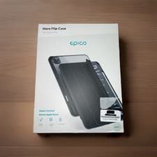 Image of Epico Hero Flip Case For Apple iPad 10.2 Inch Eco Leather In Black