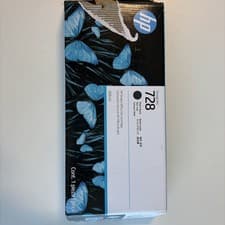 Image of HP 728 DesignJet Ink Cartridge 300-ml Matte Black