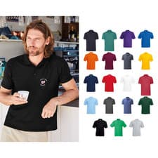 Image of Fruit of The Loom 65/35 Polo shirt - Men's short sleeve top