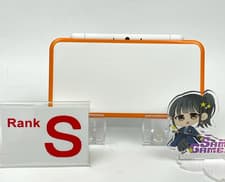 Image of Nintendo new 2DS LL XL White Orange Console Only S Rank Japanese Only 2639