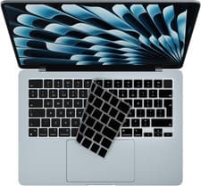 Image of Silicone Keyboard Cover Skin for 2025 MacBook Air 15.3" 13.6 inches M4 A3241 A3