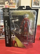 Image of Nightmare Before Christmas Select Burnt Santa Jack Action Figure - new