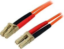 Image of Startech 2m Multimode 50/125 LC-LC Duplex Fiber Patch Cable