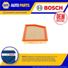 Image of Air Filter fits JEEP CHEROKEE KL 2.2D 15 to 18 Bosch 52022378AA 52022378AB New