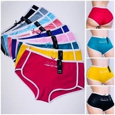 Image of 3/6/12 Boxer Briefs Sexy Women's Underwear Panties Boyshorts SHORTIE SHORT 8523