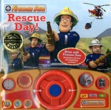 Image of Fireman Sam: Rescue Day! by PI Kids (Board book)