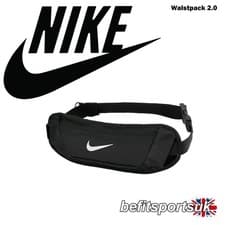 Image of NIKE RUNNING BELT WAIST PACK SMALL BUM BAG POUCH PHONE HOLDER ZIP POCKET BLACK