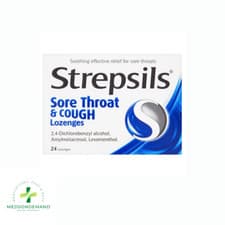 Image of Strepsils Sore Throat & Cough Lozenges (24s)