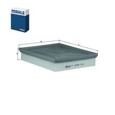 Image of Mahle Engine Air Filter fits Ssangyong Kyron Rodius