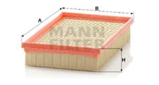 Image of C2579 MANN HUMMEL AIR FILTER (Vauxhall Agila, Suzuki Wagon R) SAME DAY DISPATCH