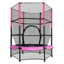 Image of GALACTICA Trampoline 55" 4.5FT Junior With Enclosure Safety Net Kids Activity