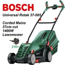 Image of Bosch UniversalRotak 37-565 Corded Electric Lawnmower 37cm 1400w Universal Rotak