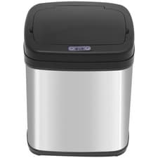 Image of HOMCOM Automatic Sensor Dustbin Stainless Steel Rubbish Waste Bin Trash 20L