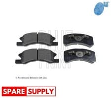 Image of BRAKE PAD SET, DISC BRAKE FOR DAIHATSU CUORE BLUE PRINT ADD64232 FITS FRONT AXLE