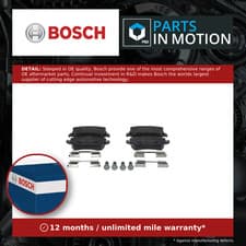 Image of Brake Pads Set fits VOLVO S60 Mk2 Rear 10 to 18 Bosch 30671574 31317482 30671575