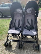 Image of CHICCO ECHO TWIN STROLLER (BRAND NEW)