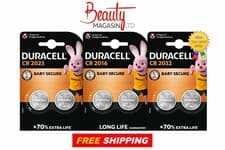 Image of Duracell CR2032 CR2025 CR2016 3V Lithium Coin Cell Batteries Long Expiry
