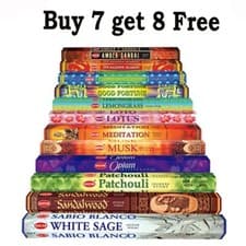Image of Hem Incense Stick Genuine Joss Insence Sticks Hex Mix & Match Scents 20 Sticks