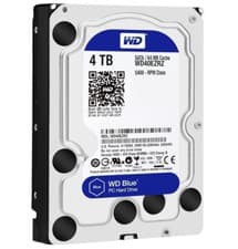 Image of Western Digital WD40EZRZ WD Blue SATA III 3.5" 4TB Hard Drive (FACTORY SEALED)
