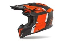 Image of Airoh Helmet 2024 Aviator 3 Glory Orange Matt HPC Carbon MX Motocross Enduro ATV