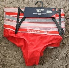 Image of Reebok Womens 5 Pack Cotton Brief UK Size L